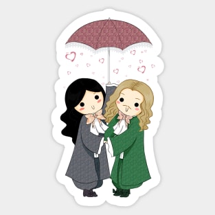 MonChevy - Rain of Hearts Sticker